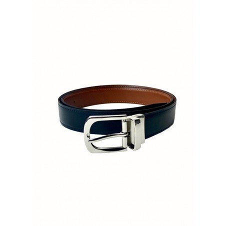 REVERSIBLE BELT BLACK & BROWN - 1