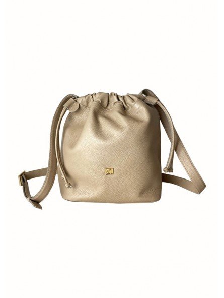 GPERUVIANBRAND - EMILY BUCKET BAG NUDE - 2