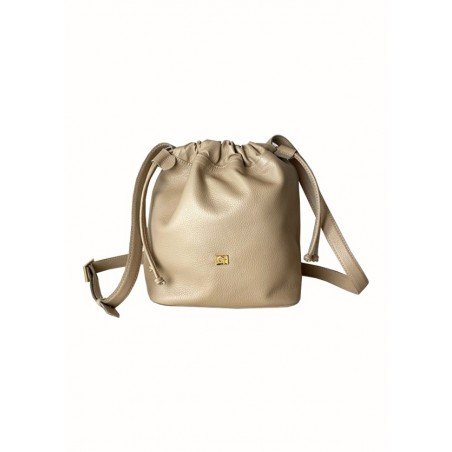 GPERUVIANBRAND - EMILY BUCKET BAG NUDE - 2