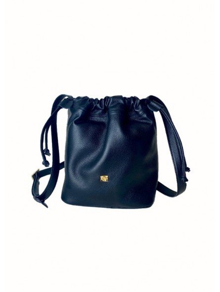 EMILY BUCKET BAG BLACK - 1