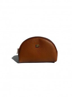 Bella Brown Makeup Bag - 2