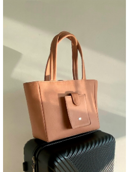 Tote Bag Joey / salmón