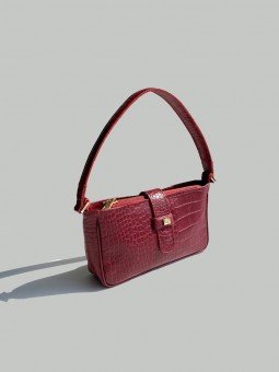 ANGELINA BAG RED WINE - 3