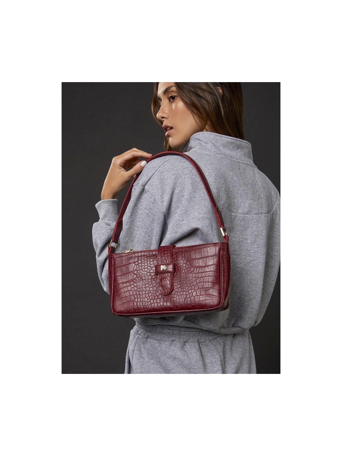 ANGELINA BAG RED WINE - 6