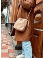 GPERUVIANBRAND - EMILY BUCKET BAG NUDE - 1